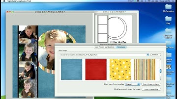 Digital Scrapbooking - Create Layout from scratch.mov