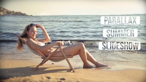 Parallax Summer Slideshow After Effects Templates