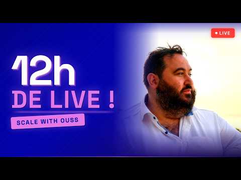 Je suis resté 12h en live pour vous apprendre à scaler ! | Scale with Ouss #1