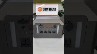 Oh Wow!!!ODM-3000W Portable Power Station | 2201Wh, 3000W Pure Sine Wave, Solar-Ready!