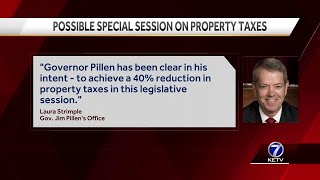 Gov. Jim Pillen set to call special session if lawmakers do not make 'significant property tax re...