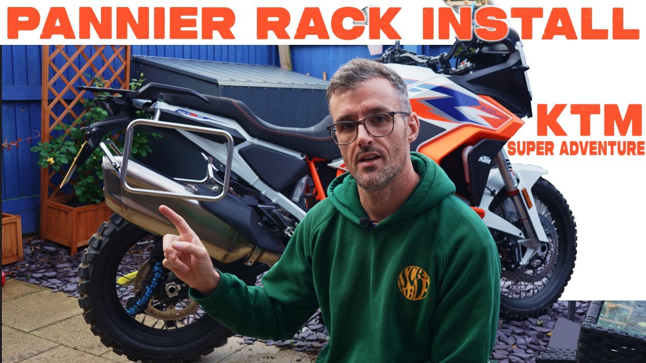 Pannier Rack Install | 2024 KTM 1290 Super Adventure R