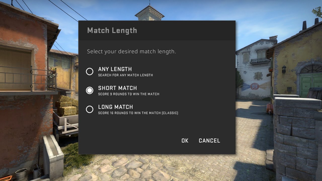 CS:GO New Short Match Gameplay