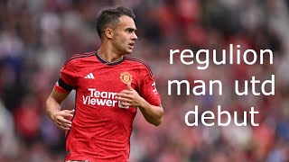 Sergio Reguilon - Official Debut - Manchester United Vs. Brighton - 2023