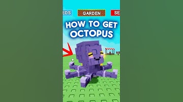 HOW TO GET OCTOPUS “GROW A GARDEN” NEW UPDATE! #growagarden #gag #roblox