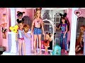 Barbie & Chelsea Travel Morning Routine -  Disney Hotel Dollhouse