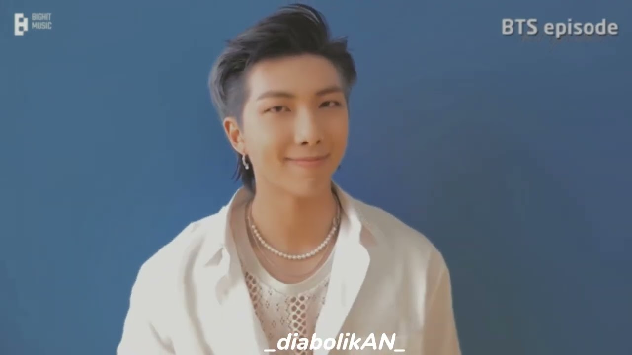 Namjoon con esta canción de fondo era lo que necesitabas
