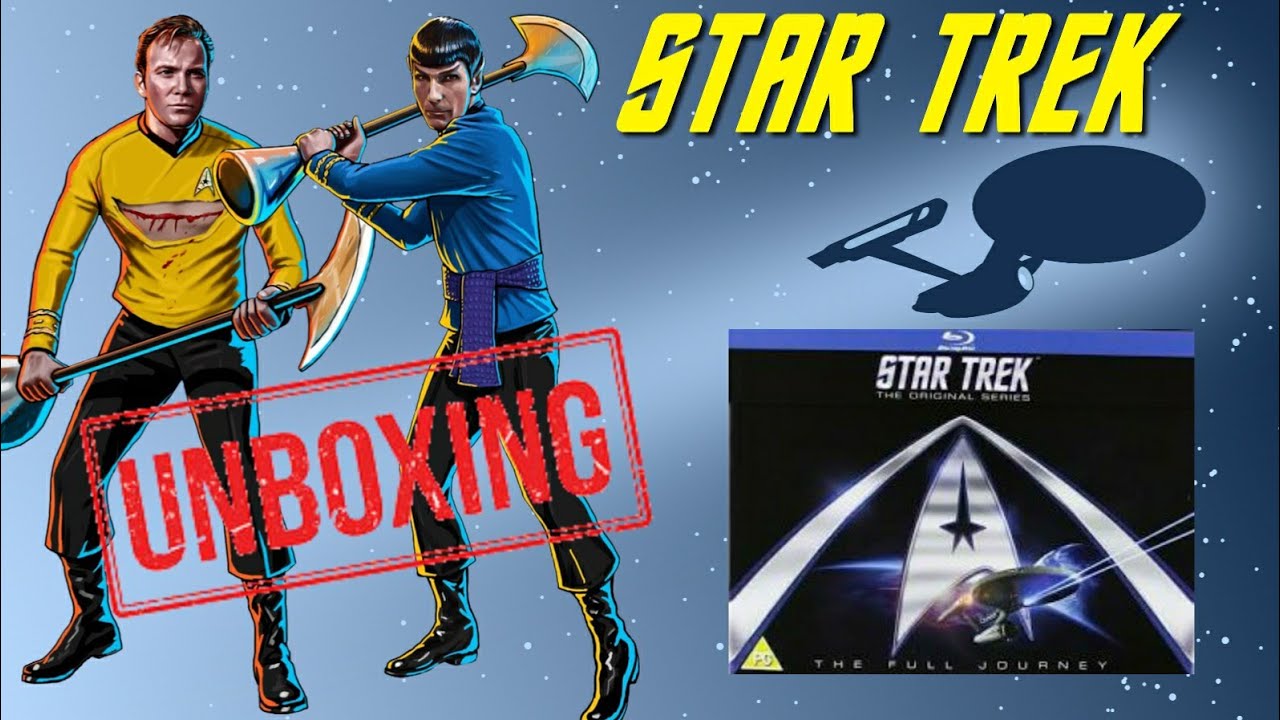 Unboxing Star Trek TOS The Full Journey (Blu-Ray) - YouTube