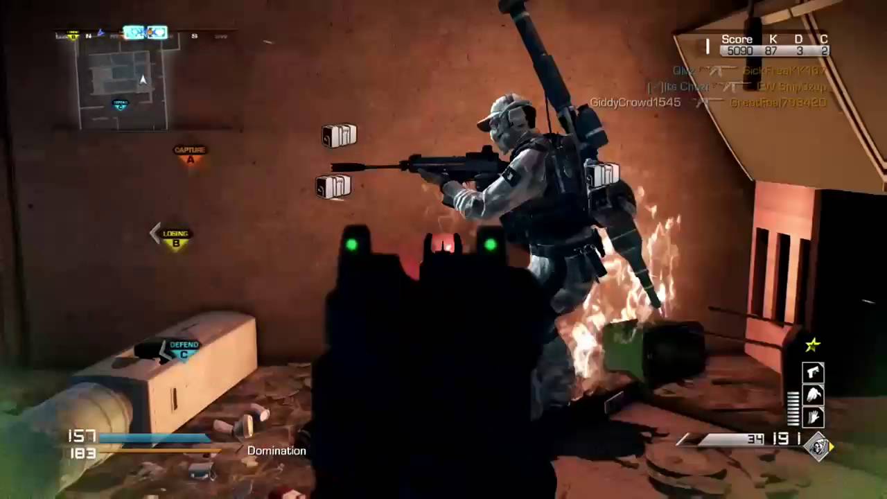 Ghosts: KEM Strike on Free Fall