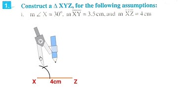 9th Math Pashto | Ch: 17 Practical Geometry Ex: 17.1 Q:1, i)