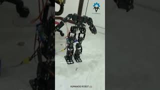 Our Robomiracle Technologies - Mini Bipedal #humanoidrobot in action