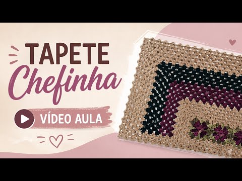 🚀NEW RECTANGULAR CHEFINHA RUG MODEL RELEASE