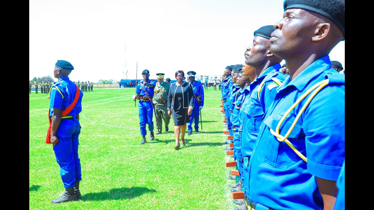 HISTORIC MOMENT As Gov Gladys Wanga Presides over The first ever PASS-OUT parade in Homa Bay County