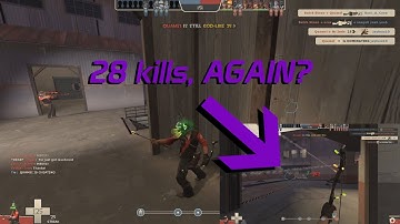 [TF2 - Godlike Gameplay] Huntsman #2: ANOTHER 28 Killstreak on Badwater!