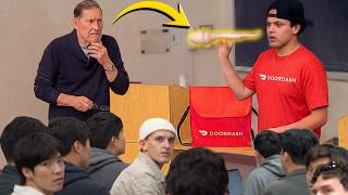 Inappropriate Doordash In College Lecture Prank
