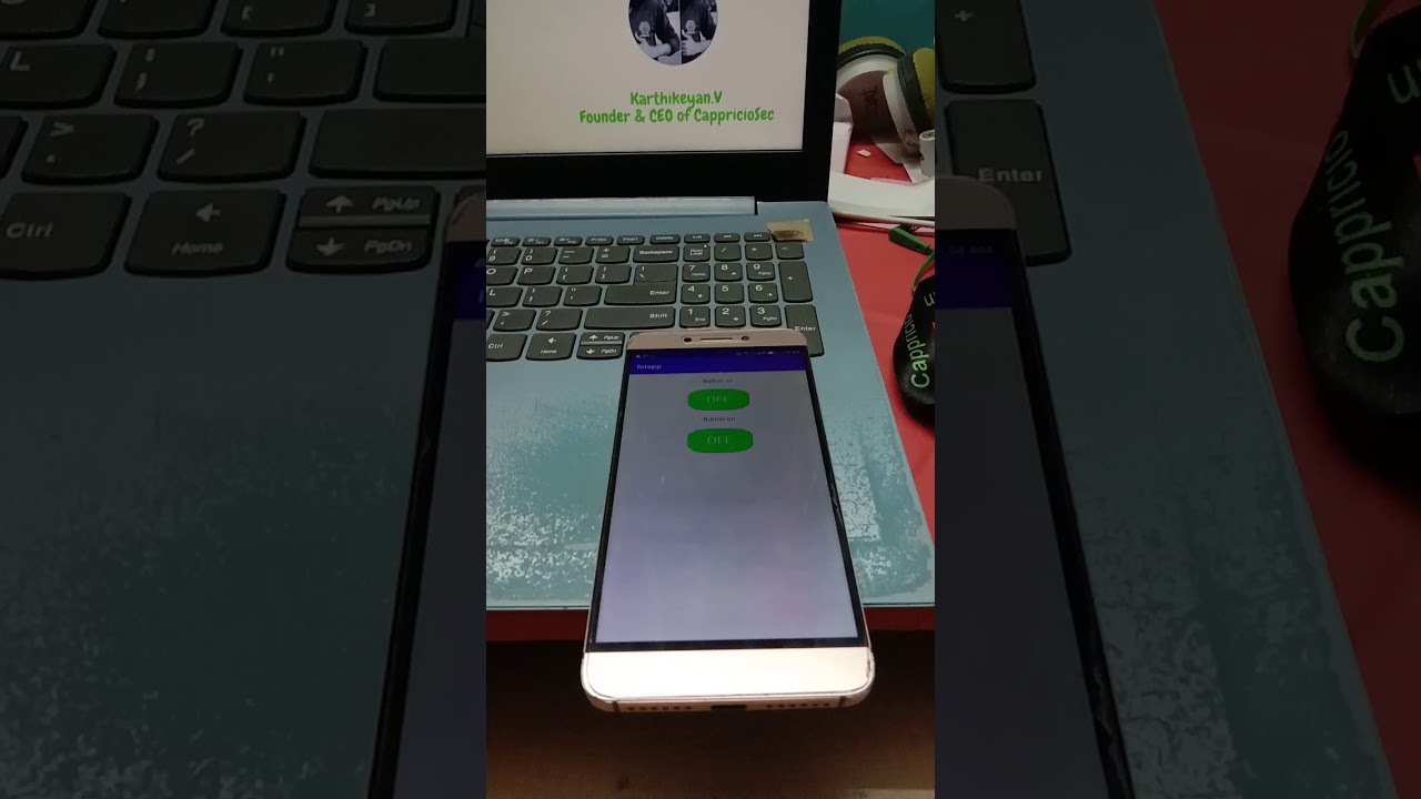 Live home hacking (hacking iot device live )