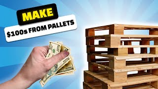 Quick Pallet Wood Builds That Sell FAST [5 Projects]