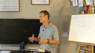 Inductive Bible Study #5 / Theological Proposition  (Part 2) / Theology 1. 0