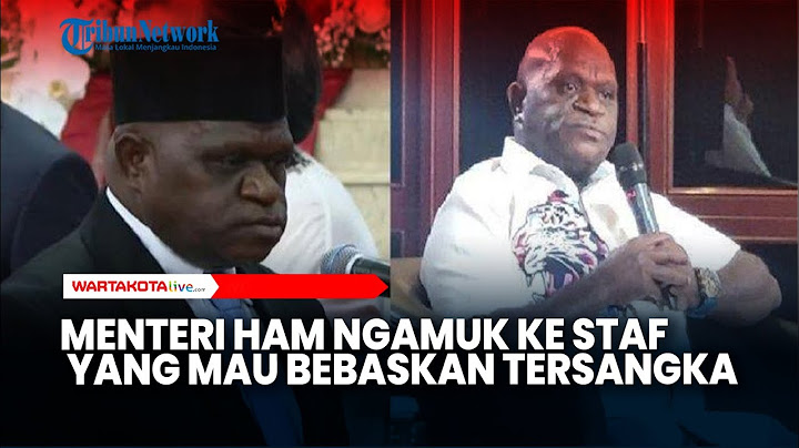 Menteri HAM Ngamuk ke Staf yang Mau Bebaskan Tersangka Perusak Rumah Retret