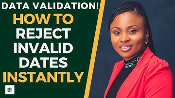 👉HOW TO REJECT INVALID DATE INSTANTLY