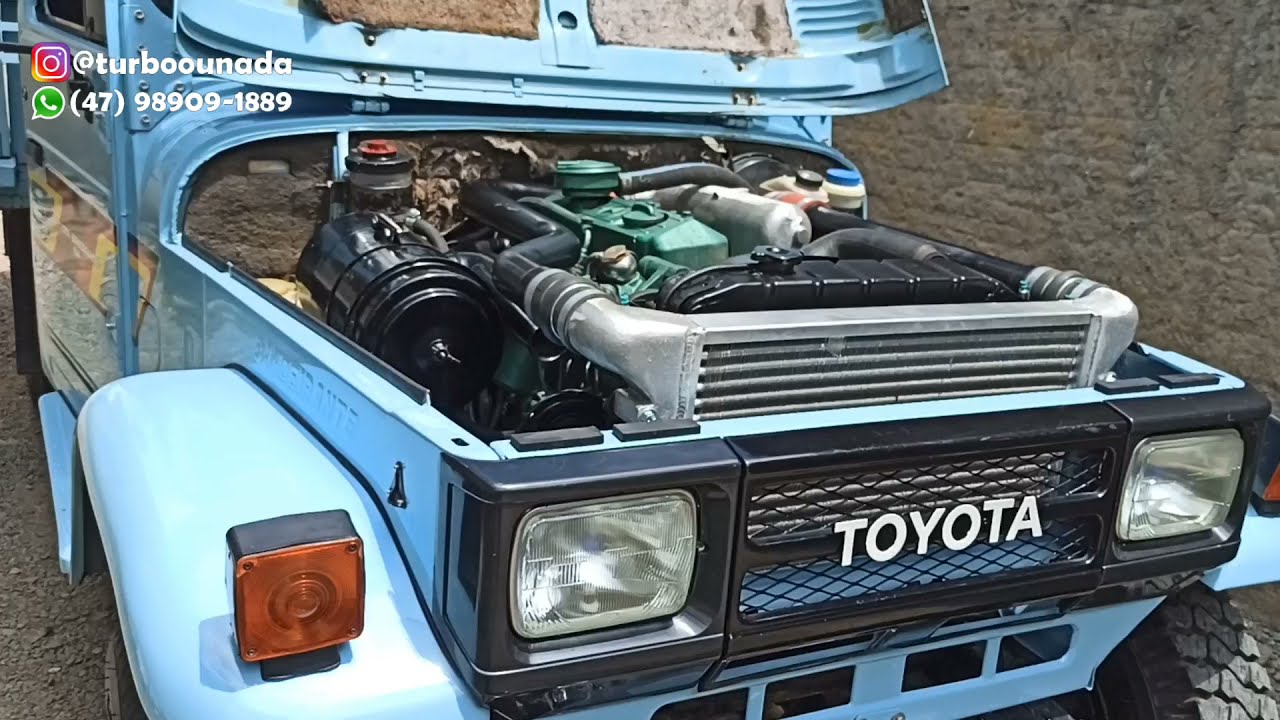 BANDEIRANTE OM364 TURBO K-16 COM PENTE E KIT INTERCOOLER