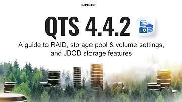 QTS 4.4.2 preview:  A guide for JBOD storage features, RAID, storage pool and volume setting