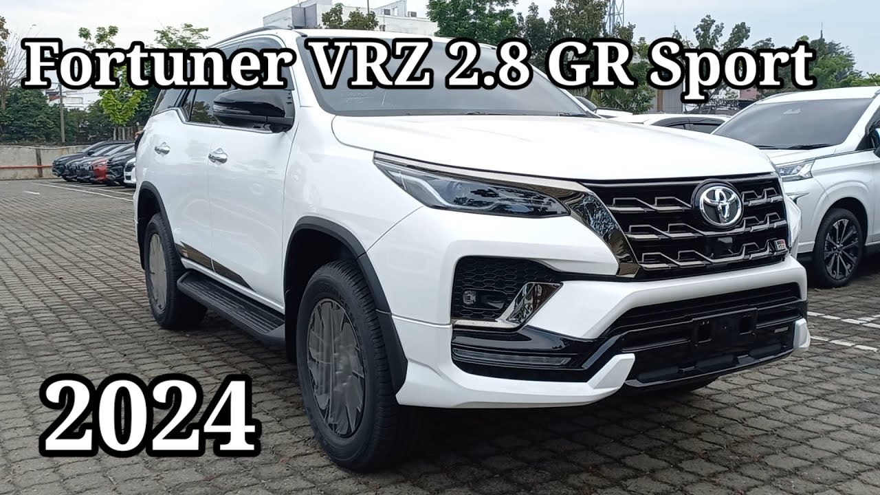 Toyota Fortuner VRZ 2.8 GR Sport 4x2 AT Diesel 2024 | White | Eksterior - Interior | Toyota Medan