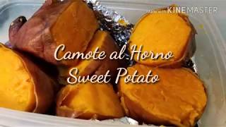 Camote al Horno sin azúcar, sin piloncillo/ Sweet Potato ? FÁCIL DE  COCINAR! - YouTube