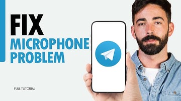 How To Fix Microphone Problem On Telegram App 2024