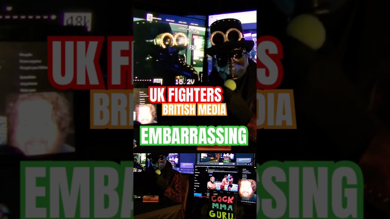 UK Fighters & British Media doing UFC are CRYBABIES 