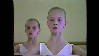 Girls Ballet Classes Vaganova Academy 1988