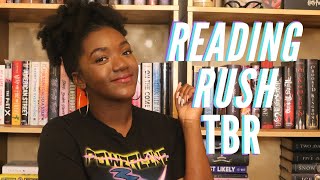 Books I’m Reading for Reading Rush 2020