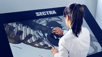 Sectra Education Portal and Table