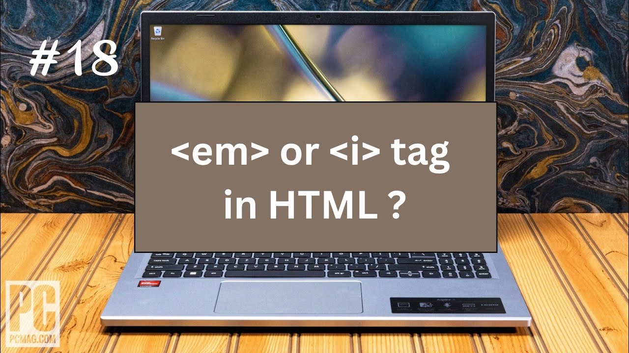 Emphasis tag in html | Difference between emphasis tag and italic tag ...
