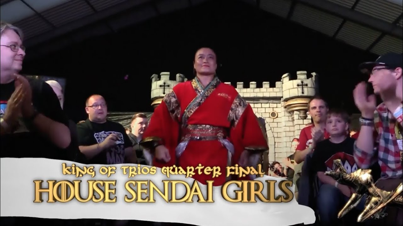 CHIKARA: Sendai Girls vs. Merlok / Hermit Crab / Cajun Crawdad (PCAGG 534)