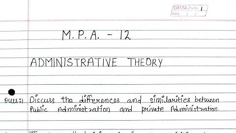 MPA 12 solved assignment 2022-2023 | MPA 12 solved assignment in English 2022-2023 | MPA 12 | ignou