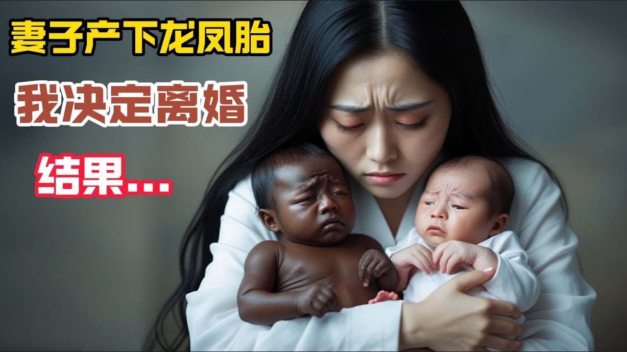 妻子順產龍鳳胎，但卻是一個黑皮膚一個黃皮膚，老公決定離婚，結果令人意外 #情感故事 #故事 #愛情
