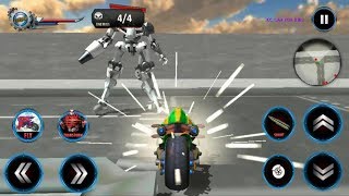 Moto Robot Transformation#p2/robot biến hình siêu xe/vieo game/ kc car for kids screenshot 2