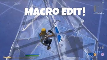 How To Edit Like A MACRO On CONSOLE  (PS4 / Xbox)