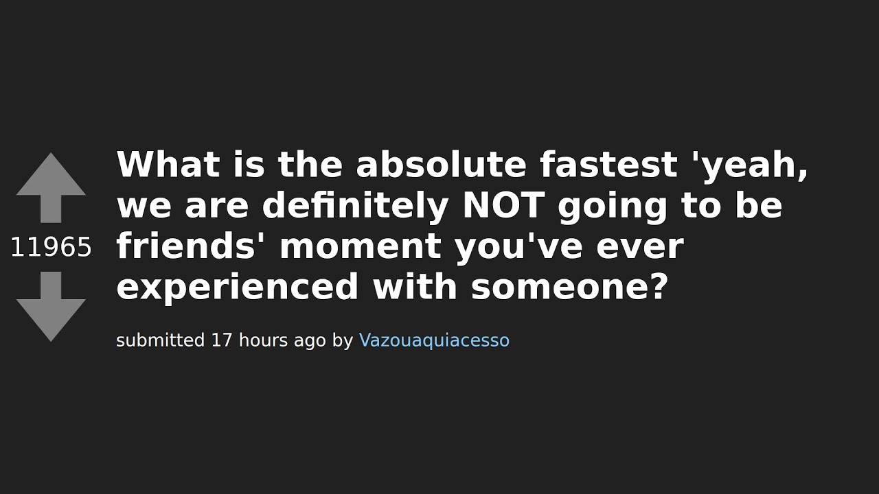 Instant Frenemy: Real Stories of Friendships Ending Before They Even Began!