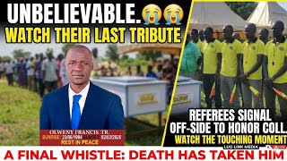 Unbelievable.watch How The Referees Buried Their Colleague. R.i.p. Tr. Olweny Francis.