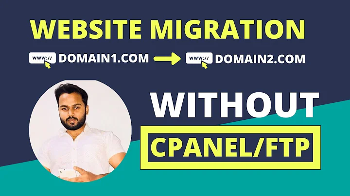 How to Migrate Website from One Domain to Another Domain - WordPress Website Migration
