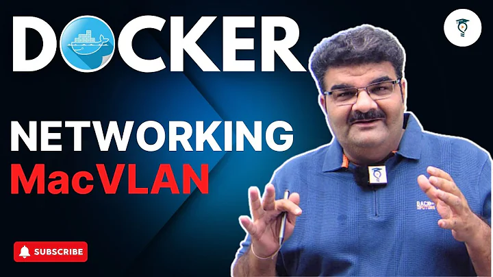 Episode 25/135 Docker Full Course || Docker Networking Tutorial - Docker MacVLAN