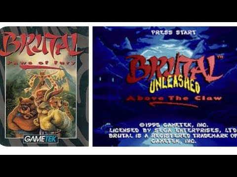 Brutal Unleashed: Above the Claw (Sega 32X) Emulator Gameplay [4K]