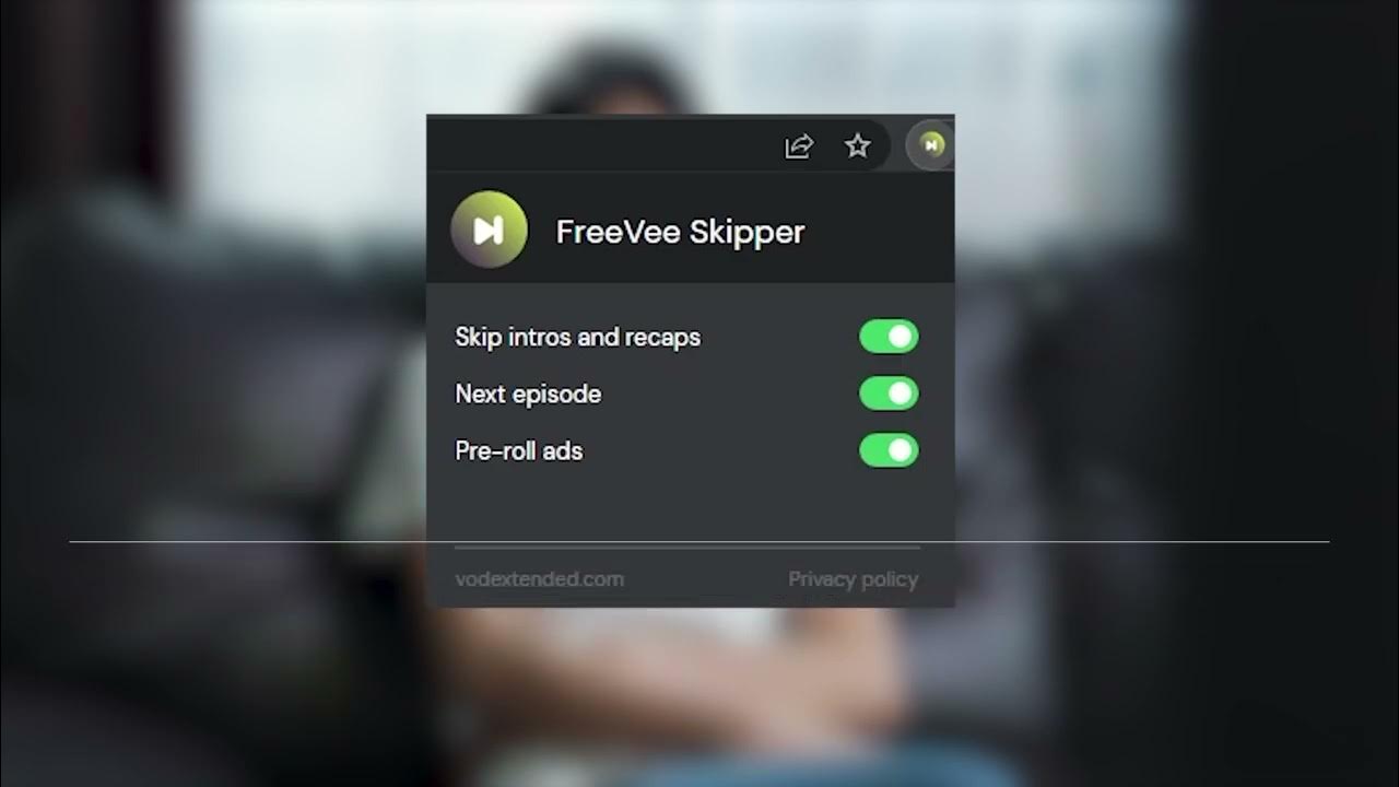 Skip ads with freevee skipper youtube