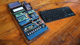 Building a RetroStyled Homebrew Computer & Operating System from microcontrollers
