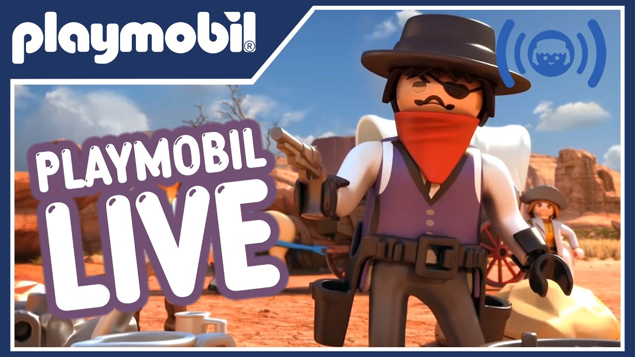 🔴LIVE: Beyond the Western Fort: An Ancient Rite of Passage | Playmobil Live | Knights, Pirates