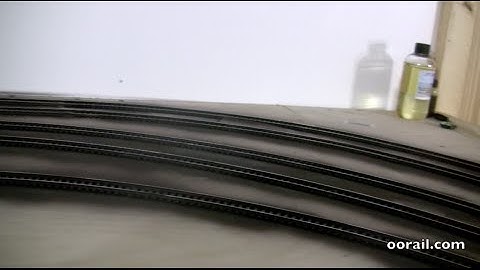 oorail.com | How to weather model railway track quickly