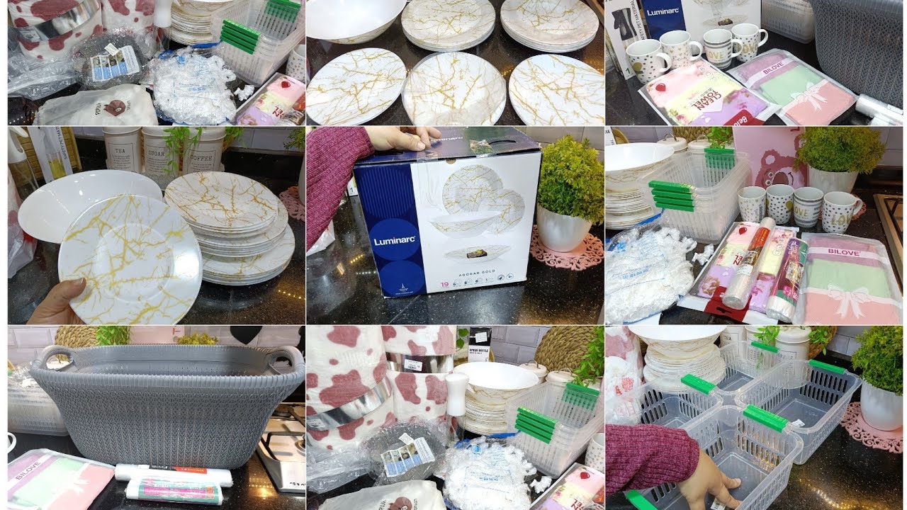 اول مشتريات شهر رمضان 2025🌛للتجديد المطبخ والبيت💃بالاسعار والأماكن👌