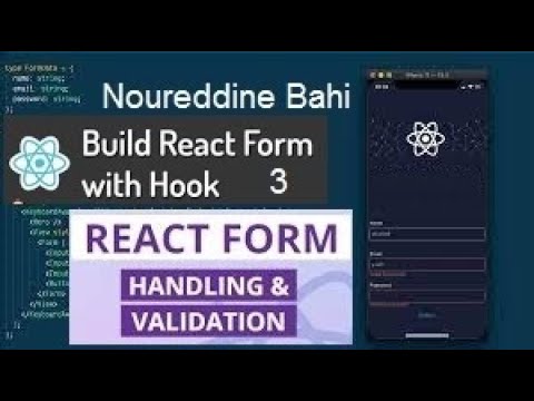 React JS Web Form Part 3 - YouTube
